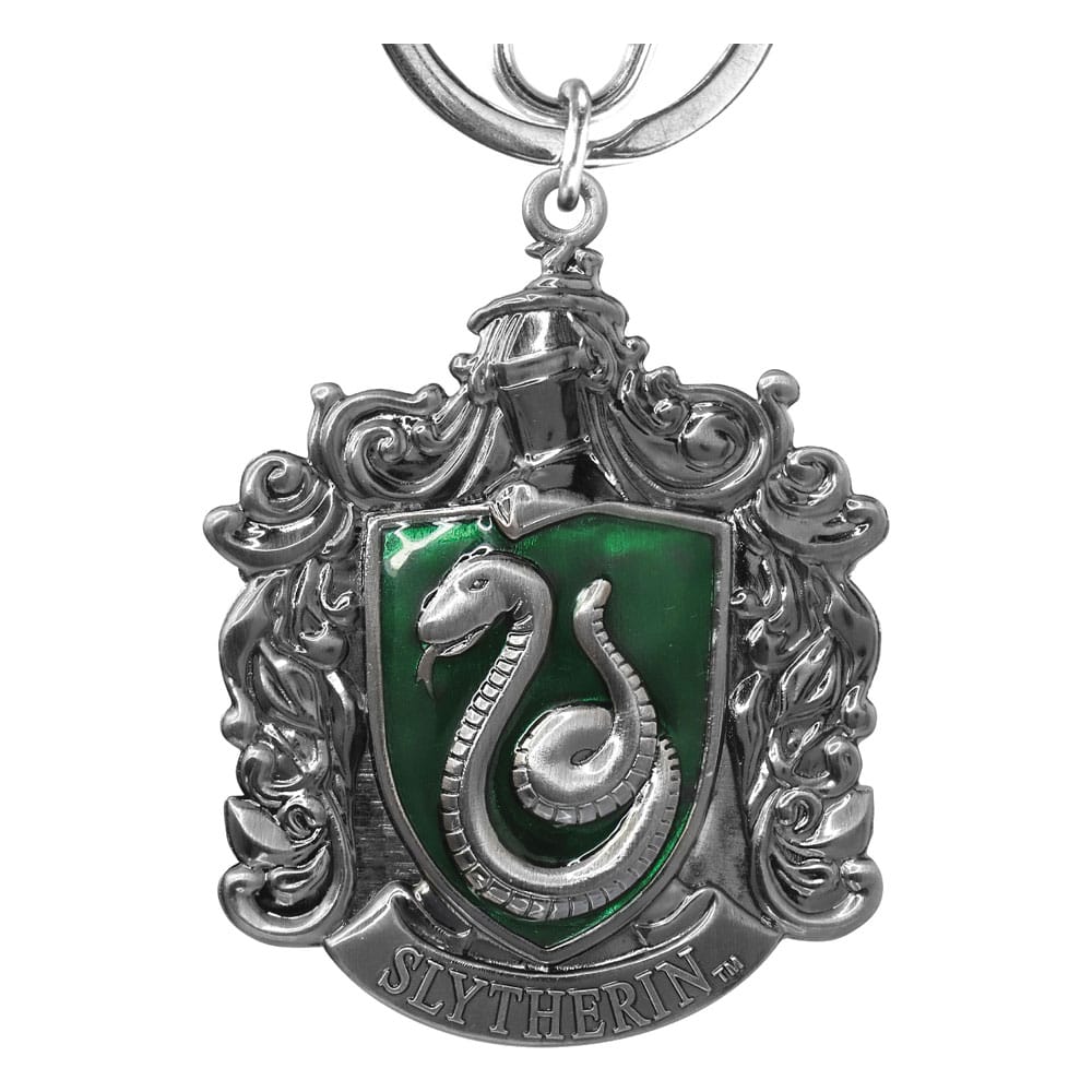 Harry Potter Zinn-Schlüsselanhänger Slytherin Crest