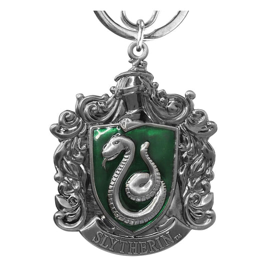 Harry Potter Zinn-Schlüsselanhänger Slytherin Crest