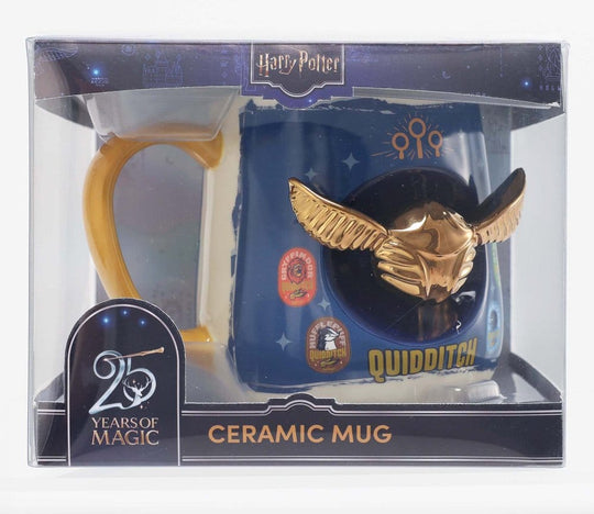 Harry Potter Tasse Goldener Schnatz 2D Relief Figural
