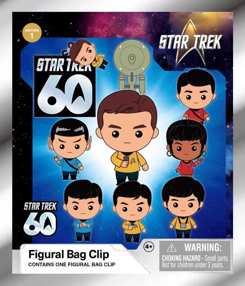 Star Trek 3D PVC-Taschenanhänger Serie 1 Display (24)