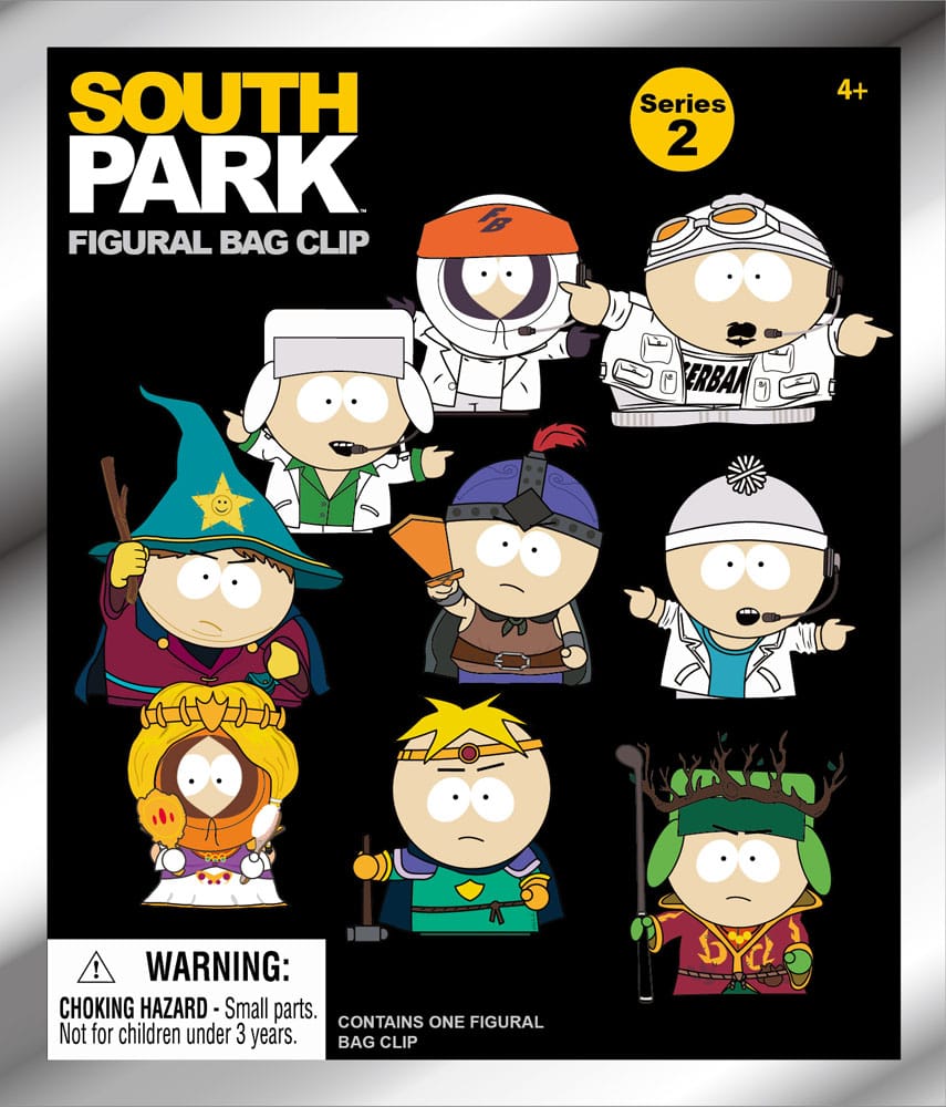 South Park 3D PVC-Taschenanhänger Series 2 Display (24)