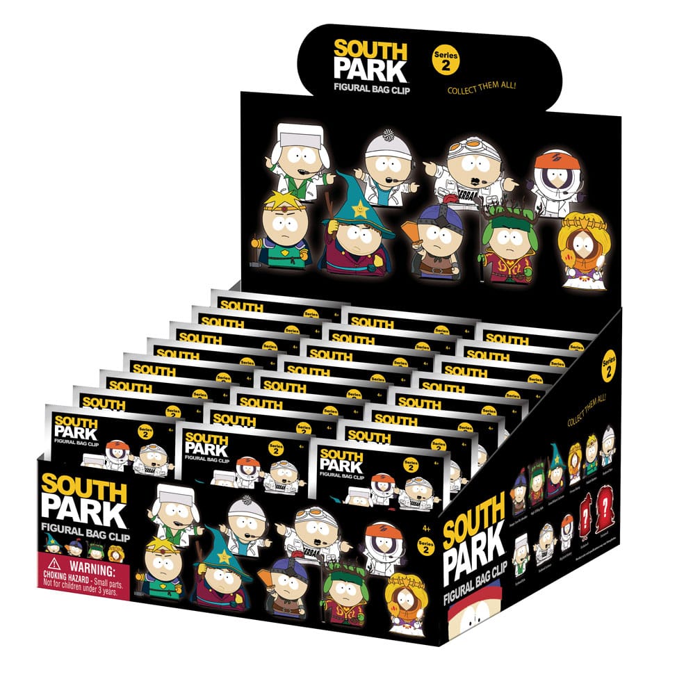 South Park 3D PVC-Taschenanhänger Series 2 Display (24)
