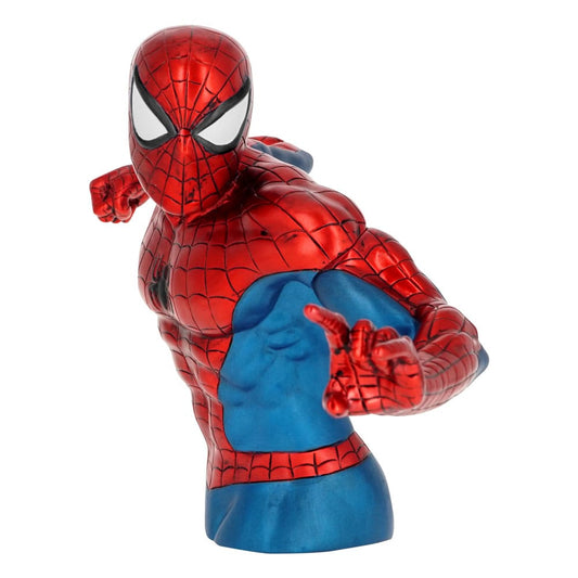Marvel Spardose Spider-Man (Metallic Version) 20 cm