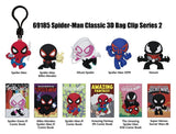 Spider-Man Classic 3D PVC-Taschenanhänger Serie 2 Display (24)