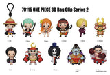 One Piece 3D PVC-Taschenanhänger Serie 2 Display (24)
