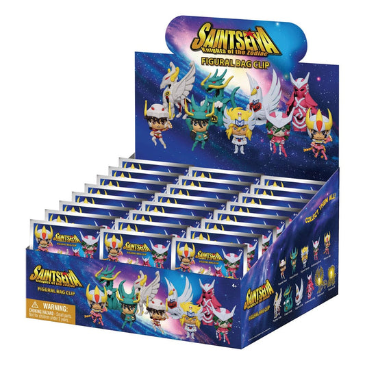 Saint Seiya 3D PVC-Taschenanhänger Serie 1 Display  (24)