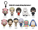 Spy x Family 3D Schaumstoff-Taschenanhänger Serie 2 Display (24)