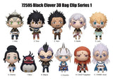 Black Clover 3D PVC-Taschenanhänger Serie 1 Display (24)