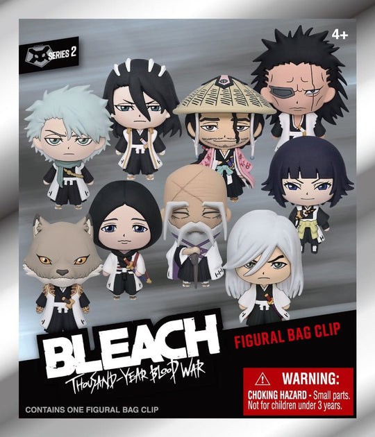 Bleach Thousand-Year Blood War 3D PVC-Taschenanhänger Serie 2 Display (24)