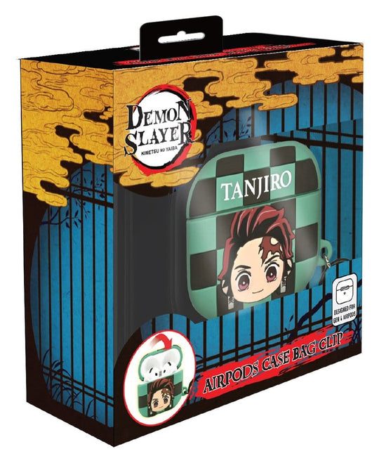 Demon Slayer 3D Schaumstoff Airpods Hülle Taschenanhänger Tanjiro Display (12)