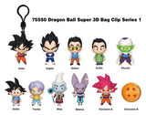 Dragon Ball Super 3D PVC-Taschenanhänger Serie 1 Display (24)