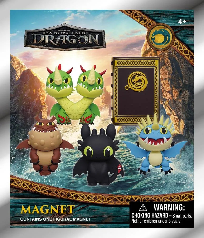 Drachenzähmen leicht gemacht Magnete Blind Pack Series 1 Display (12)
