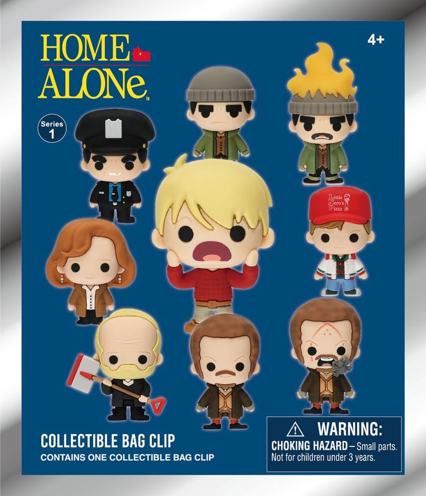 Kevin – Allein zu Haus 3D PVC-Taschenanhänger Serie 1 Blind Bag Display (24)