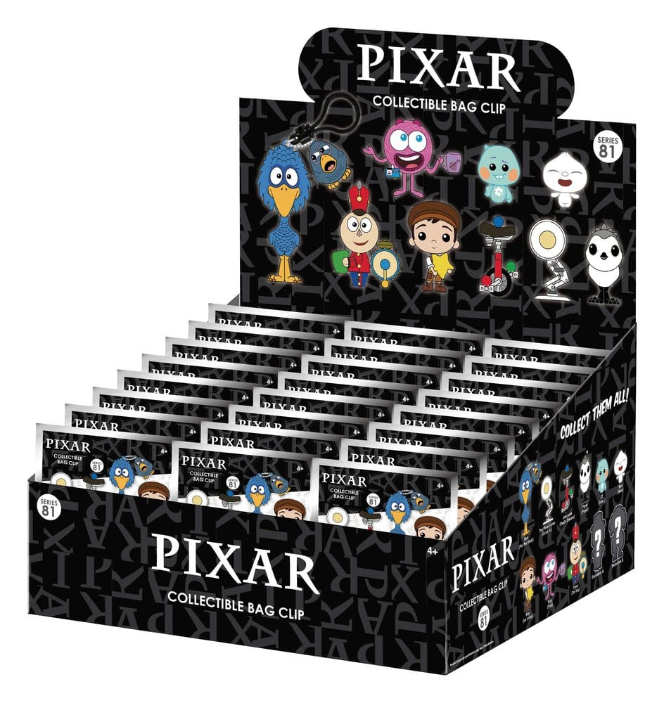 Pixar 3D PVC-Taschenanhänger Serie 82 Blind Bag Display (24)