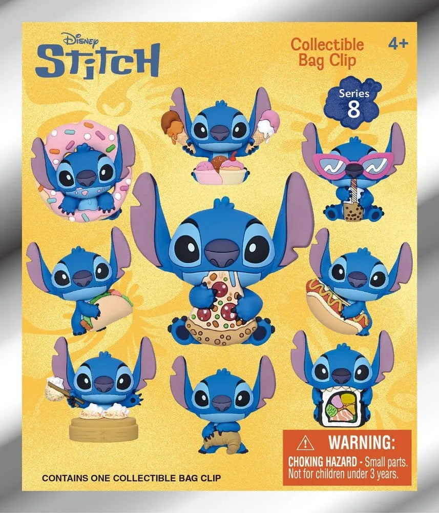 Lilo & Stitch 3D PVC-Taschenanhänger Series 8 Display (24)