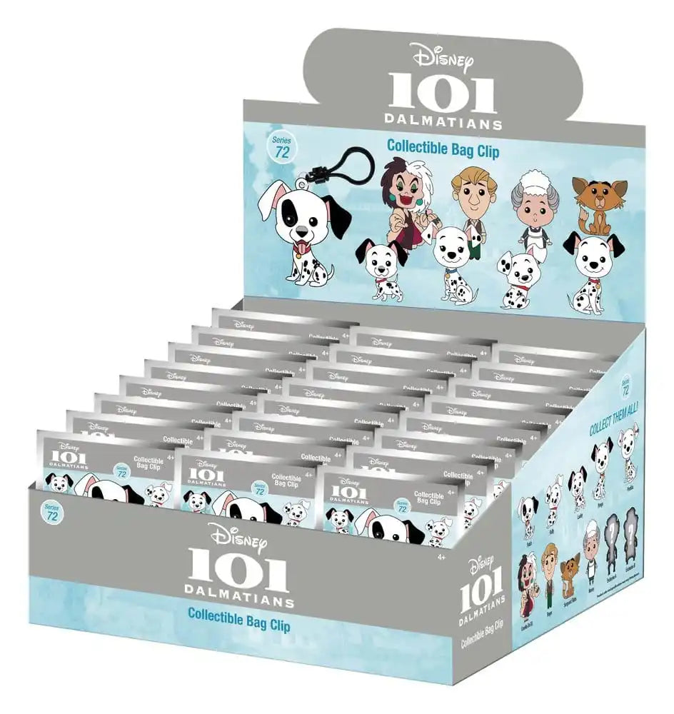 101 Dalmatiner 3D PVC-Taschenanhänger Serie 72 Display (24)