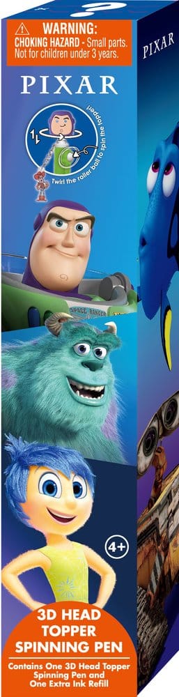 Pixar 3D Head Topper Drehkugelschreiber Display (12)