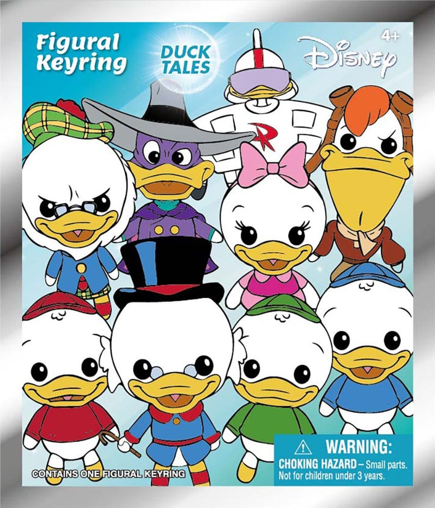 DuckTales 3D PVC-Taschenanhänger Serie 1 Blind Bag Display (24)
