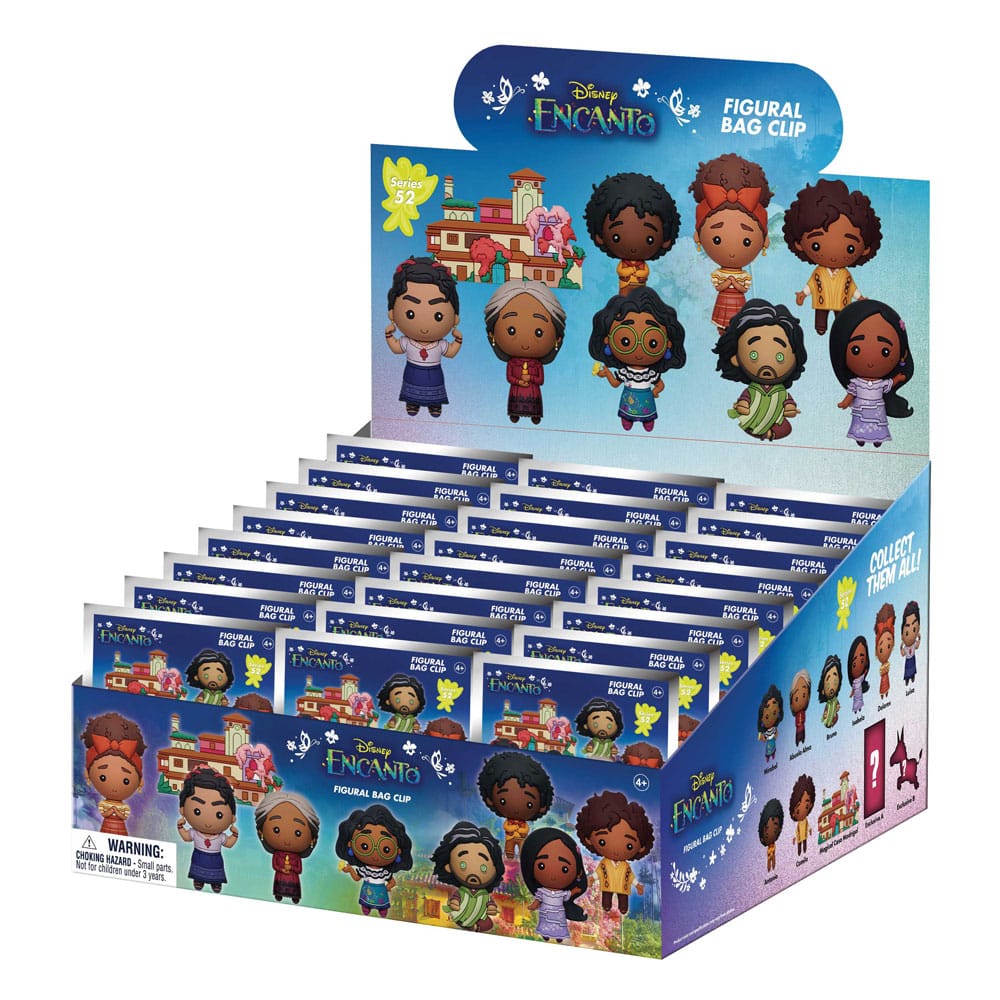 Encanto 3D PVC-Taschenanhänger Serie 52 Display  (24)