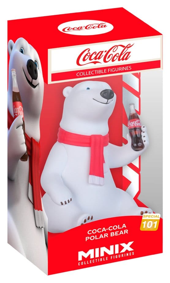 Coca-Cola Minix Figur Polar Bear 12 cm