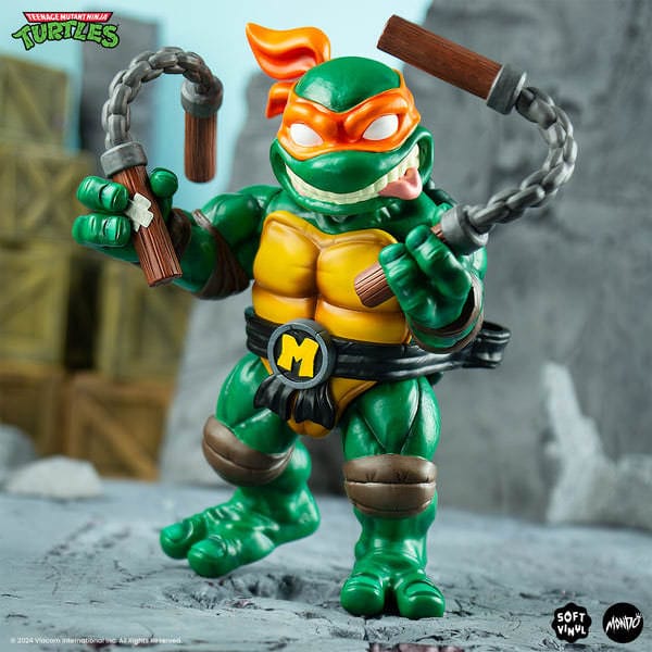 Teenage Mutant Ninja Turtles Soft Vinyl Figur Michelangelo 20 cm