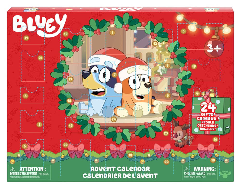 Bluey Adventskalender Minifiguren