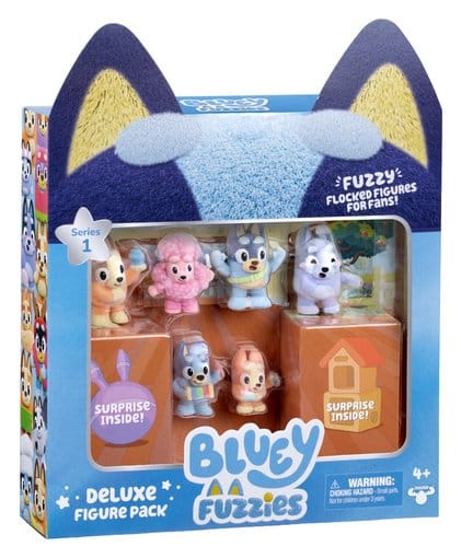 Bluey Fuzzies Deluxe Figuren-Pack