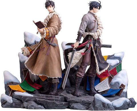 Time Raiders PVC Statuen 1/7 Wu Xie & Zhang Qiling: Floating Life in Tibet Ver. Special Set 28 cm