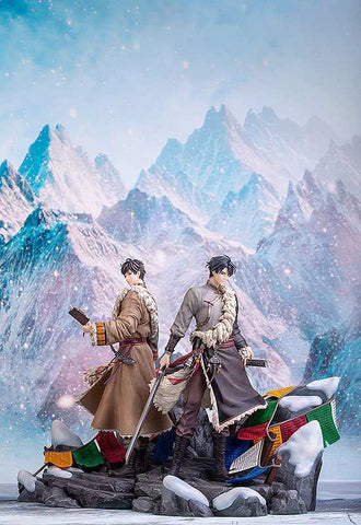 Time Raiders PVC Statuen 1/7 Wu Xie & Zhang Qiling: Floating Life in Tibet Ver. Special Set 28 cm