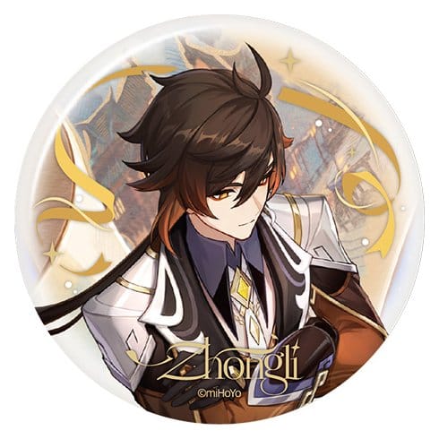 Genshin Impact Anniversary Celebration Series Ansteck-Pin Zhongli 6. Jubiläum 7 cm