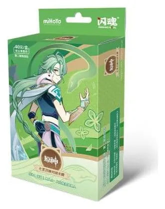 Genshin Impact Sammelkartenspiel - Pre-Build Starter Deck 06 - Baizhu - Series 2 *Chinesische Version*