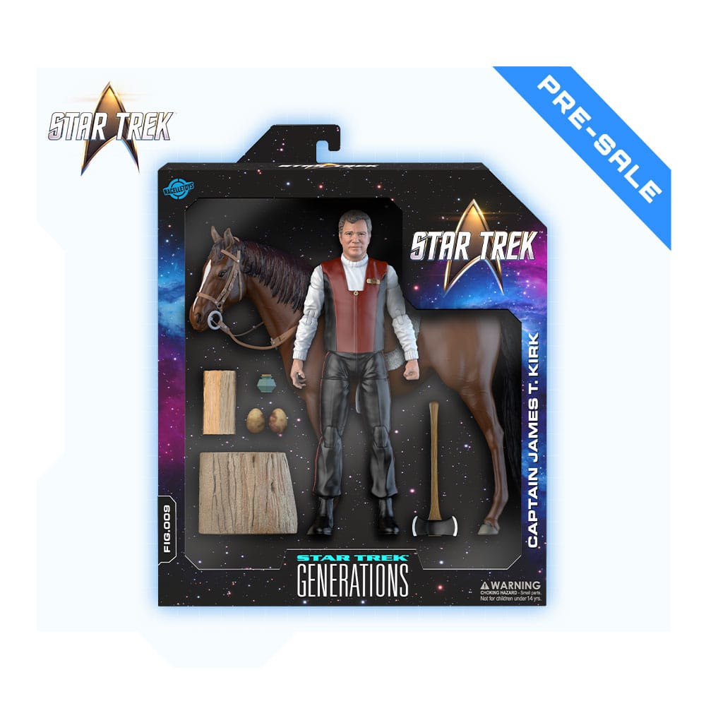 Star Trek: Treffen der Generationen Actionfigur 1/10 Wave 2 Captain James T. Kirk 16 cm