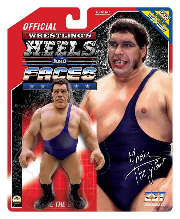 Zombie Sailor's Toys Actionfigur Andre the Giant with blue strap 11 cm