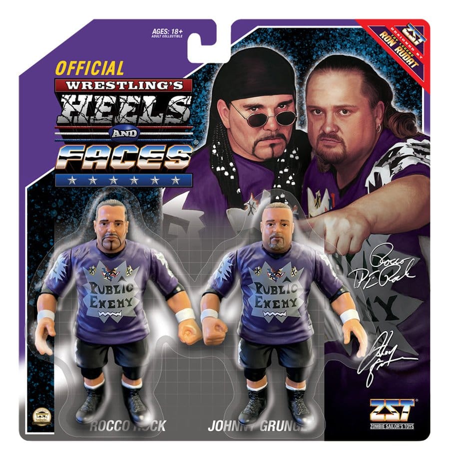 Zombie Sailor's Toys Actionfiguren 2er-Pack Rocco Rock and Johnny Grunge Public Enemy 11 cm