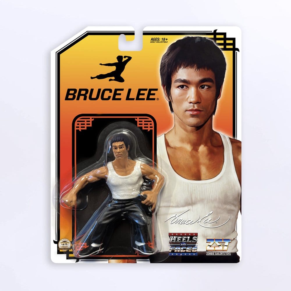 Bruce Lee Zombie Sailor's Toys Actionfigur (Dragon) White Tank Top 11 cm
