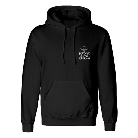 Nightmare before Christmas Kapuzenpullover Jack Skellington In Frame Black And Back Größe S