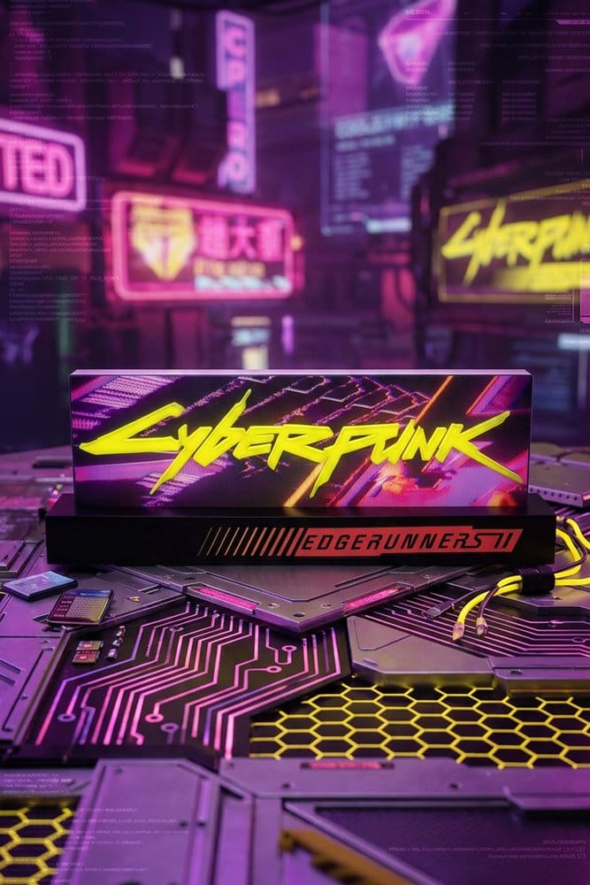 Cyberpunk: Edgerunners Logo-Leuchte Edgerunner 2 8 cm