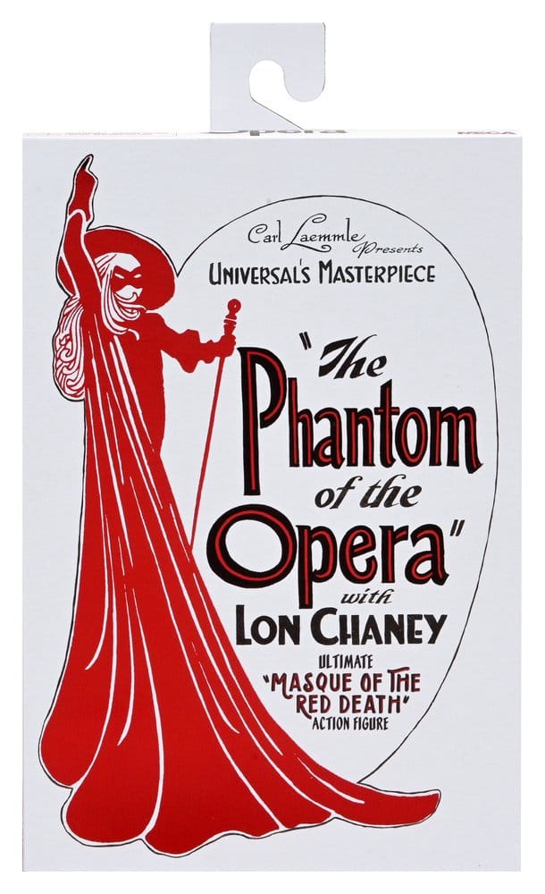 Das Phantom der Oper (1925) Ultimate Actionfigur Masque of the Red Death (B&W) 18 cm