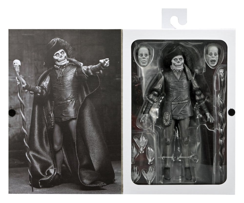 Das Phantom der Oper (1925) Ultimate Actionfigur Masque of the Red Death (B&W) 18 cm