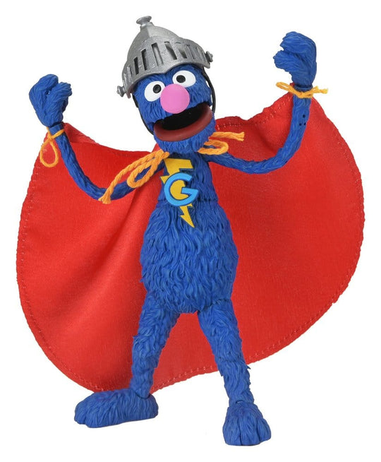 Sesamstraße Ultimate Actionfigur Super Grover 18 cm