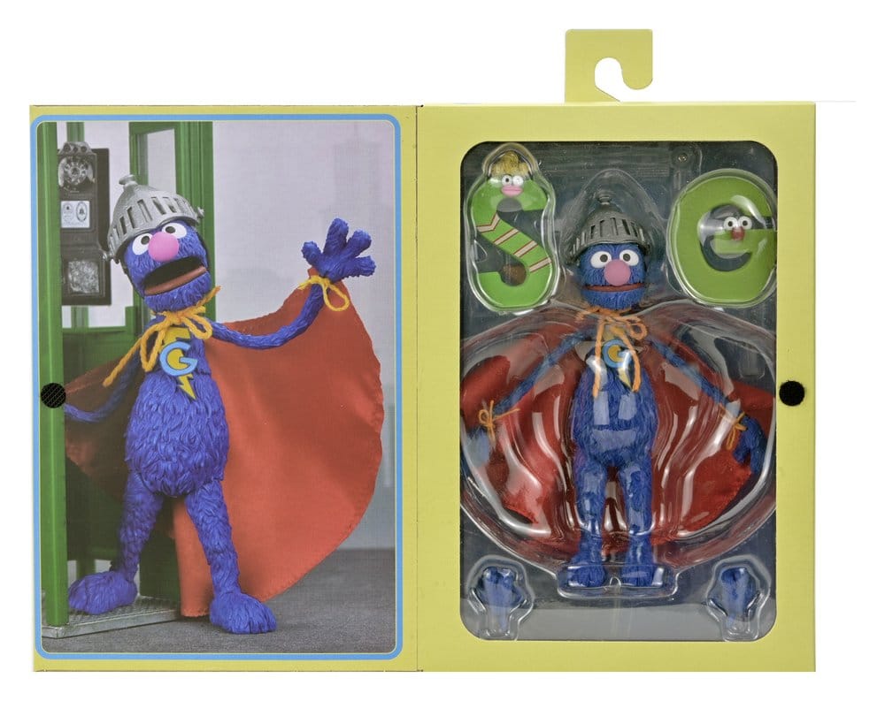 Sesamstraße Ultimate Actionfigur Super Grover 18 cm
