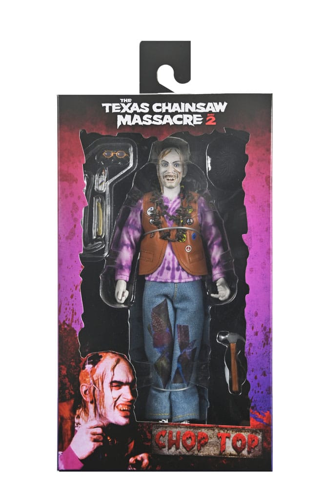 Texas Chainsaw Massacre 2 Clothed Actionfigur Chop Top 20 cm