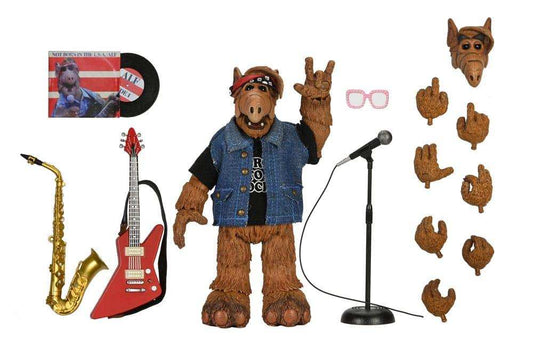 Alf Actionfigur Ultimate Born to Rock Alf 18 cm NECA - Smalltinytoystore