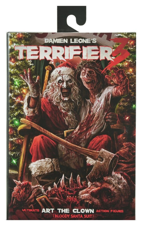 Terrifier 3 Actionfigur Ultimate Santa Suit Art the Clown (Bloody Version) 18 cm