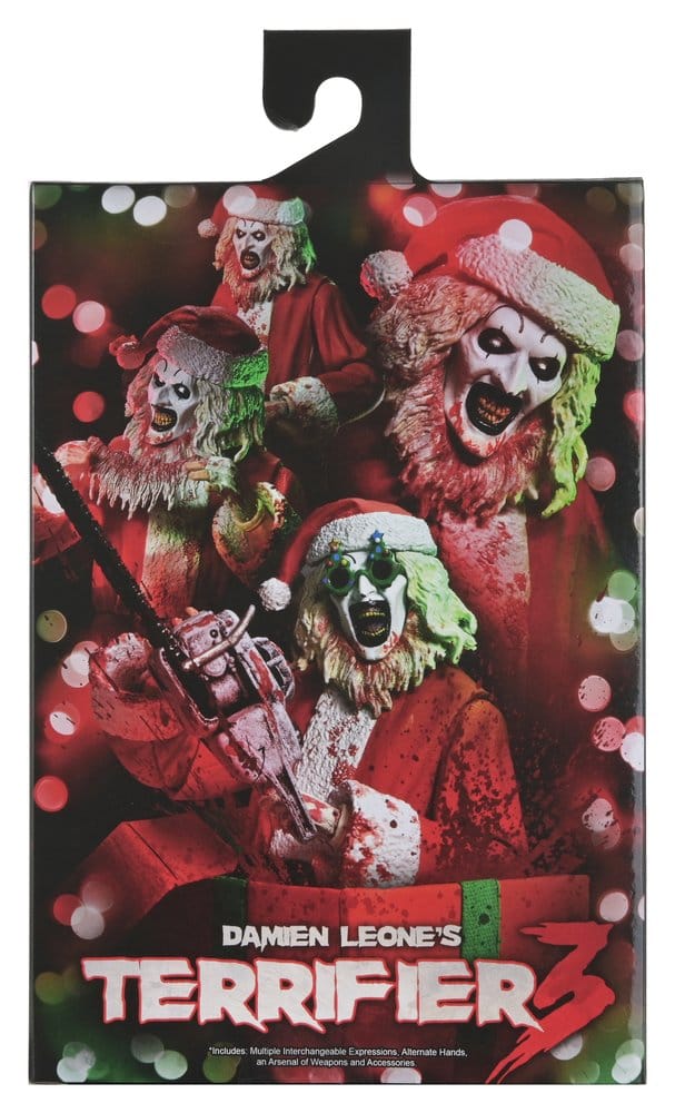 Terrifier 3 Actionfigur Ultimate Santa Suit Art the Clown (Bloody Version) 18 cm