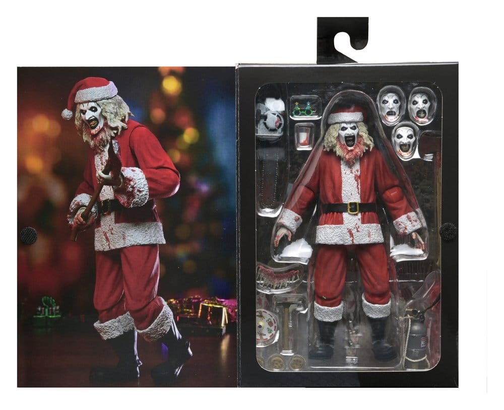Terrifier 3 Actionfigur Ultimate Santa Suit Art the Clown (Bloody Version) 18 cm