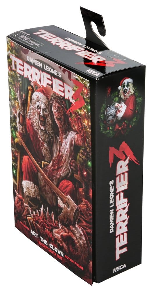 Terrifier 3 Actionfigur Ultimate Santa Suit Art the Clown (Bloody Version) 18 cm