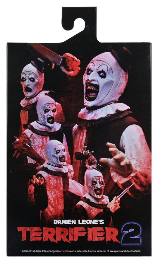 Terrifier 2 Ultimate Actionfigur Art the Clown (Blood Splattered) 18 cm
