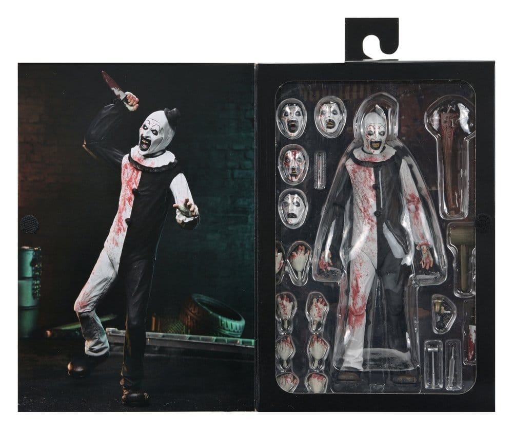 Terrifier 2 Ultimate Actionfigur Art the Clown (Blood Splattered) 18 cm