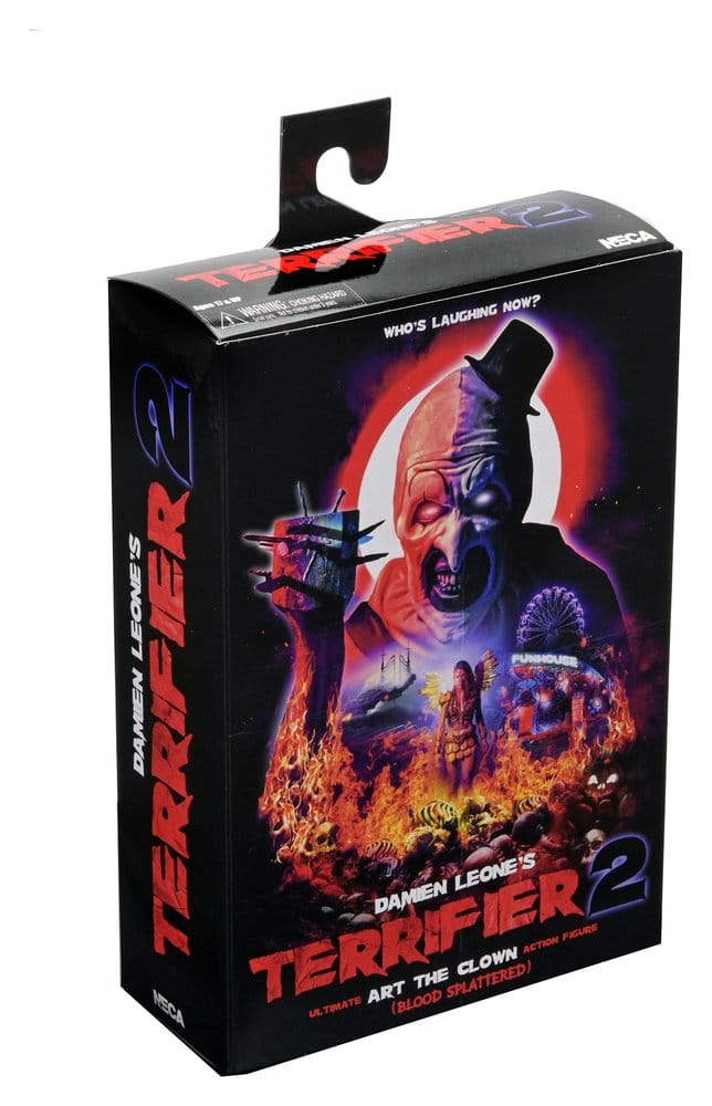 Terrifier 2 Ultimate Actionfigur Art the Clown (Blood Splattered) 18 cm